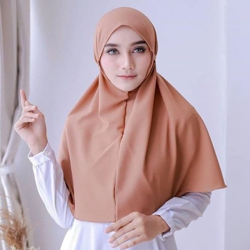 Jilbab Instan Terbaru Khimar Tali Tanpa Pet Bergo Syari